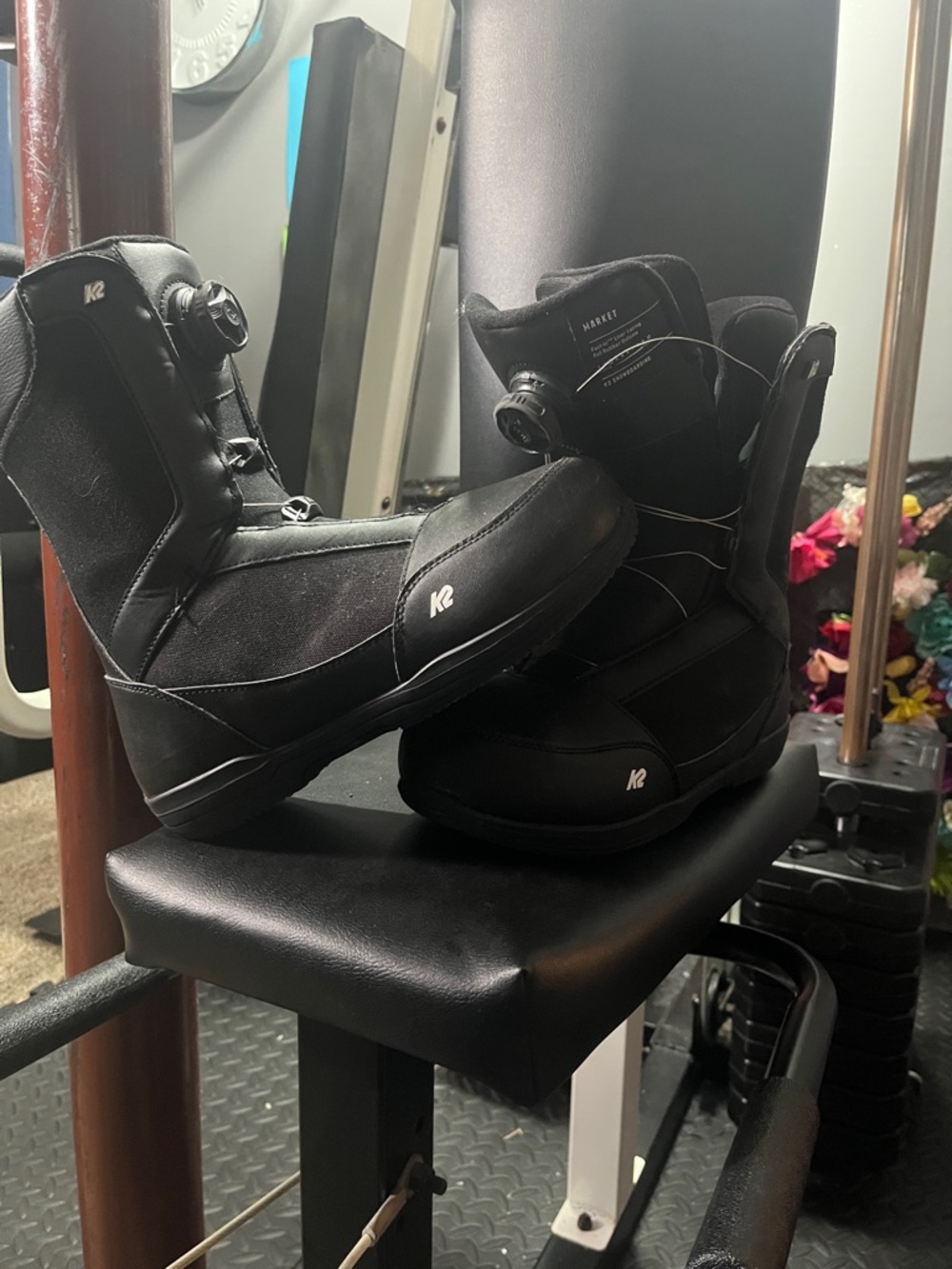 K2 Men’s Black Snowboard Boots with Boa Closure